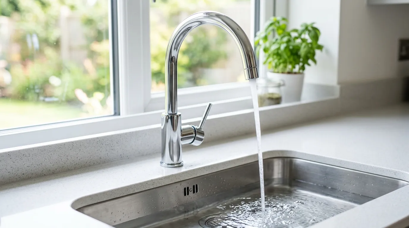 Local Plumbing Master Pros same day plumber fixing a faucet in Horton Bay, MI